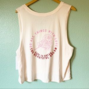 Spiritual Gangster crop tank